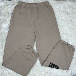 Mayfair NWT Tan Universe Has Your Back‎ Athletic Joggers Sweatpants XXL/W30/L30